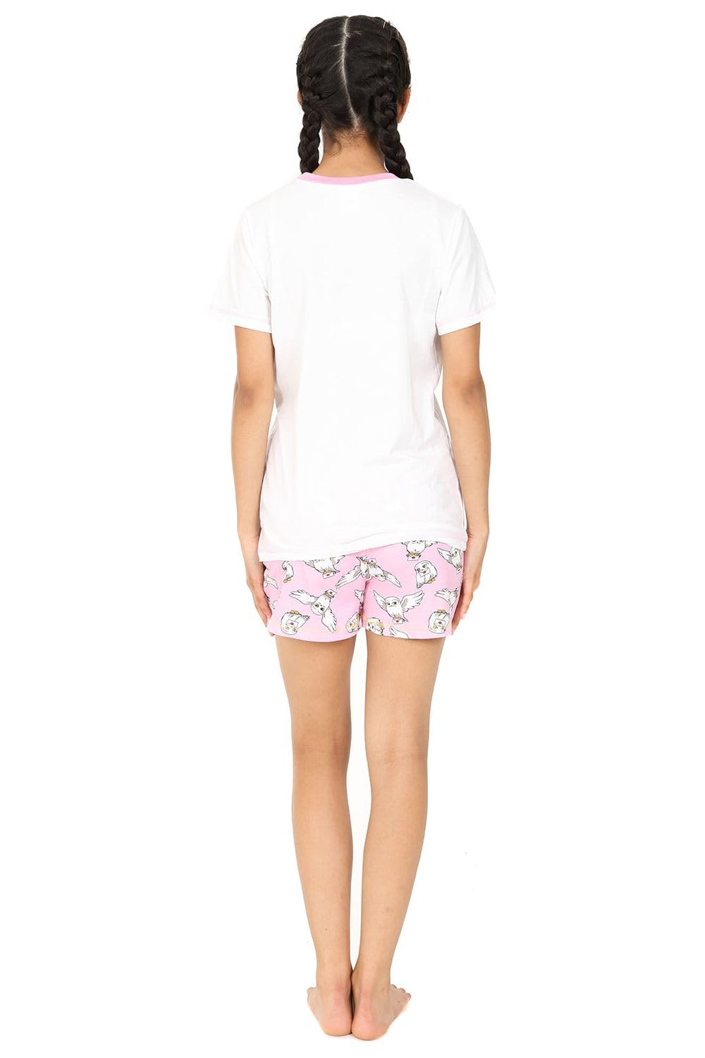 Harry Potter Pyjama court Hedwig I Got My Letter From Hogwarts pour fille Blanc/rose