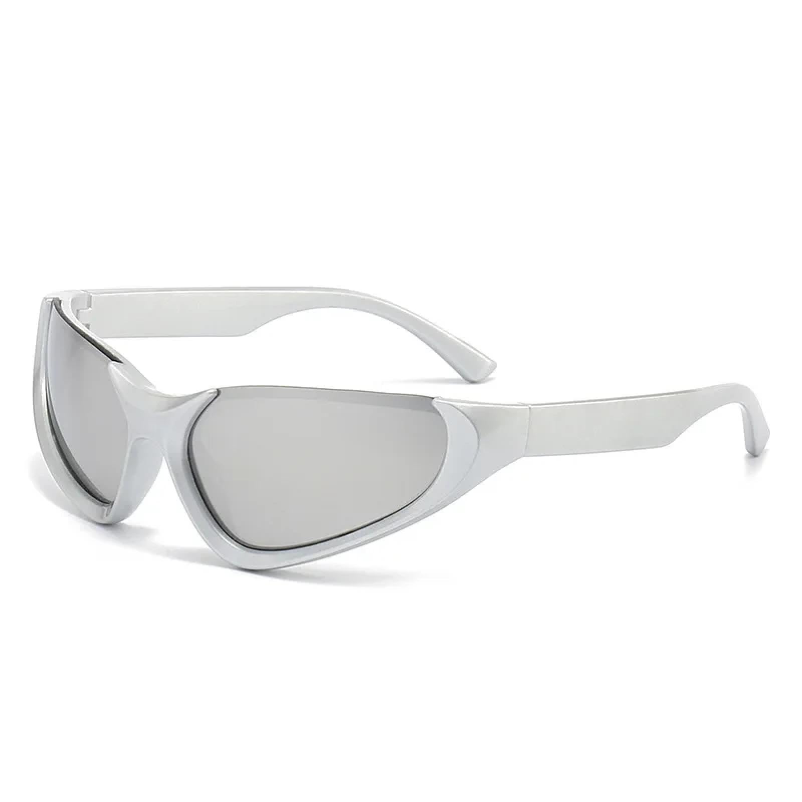 Lunettes de soleil punk rectangulaires protégeant vos yeux avec style - 4