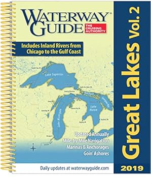 Paperback Waterway Guide 2019 Great Lakes (2) (Waterway Guide Great Lakes Edition) Book