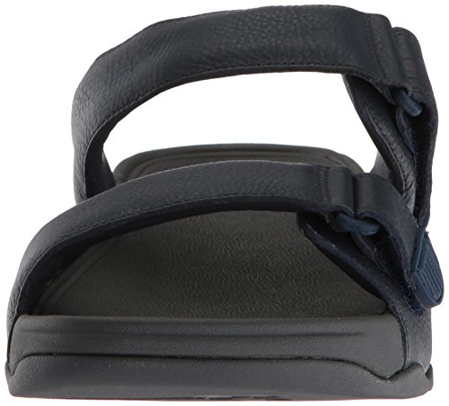 Image of FitFlop Men's Gogh Moc Slide Leather Sandal