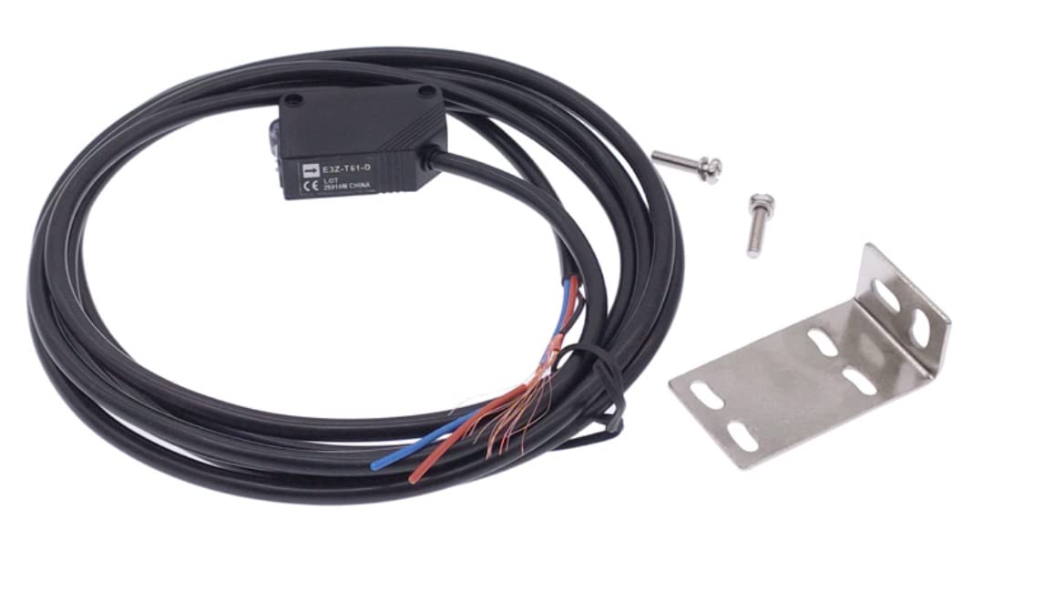 Barre lumineuse réfléchissante 12 à 24 Volt CC - Sortie PNP Capteur de lumière réfléchie avec miroir Capteur de lumière IR jusqu'à 2 mètres NC/NO (Capteur de lumière réfléchissante - 2 mètres - PNP