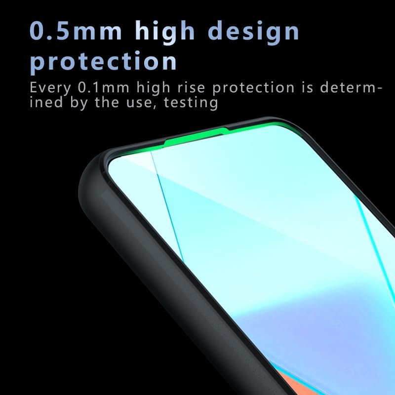 Compatible with Xiaomi 14 Case Cover,Compatible with MagSafe,Compatible with Xiaomi 14 5G 23127PN0CC 23127PN0CG Built-in Magnetic Anti-Shock Cell Phone Case Black - Image 4