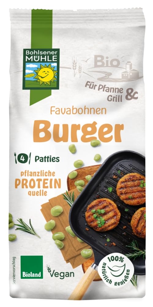 Favabohnen Burger 165 g