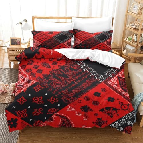 Housse de Couette Chat aux Yeux Bleus 200x200 Parure de Lit Microlibre Double - 3