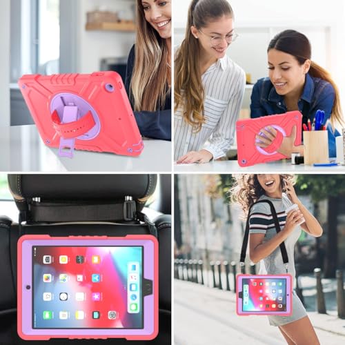 Funda iPad 9.7 resistente para el aprendizaje infantil y viajes 5