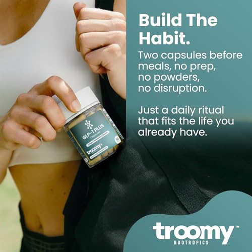 Image of Troomy GLP-1 Plus Supplement Capsules - Natural Weight Loss - 60 Count