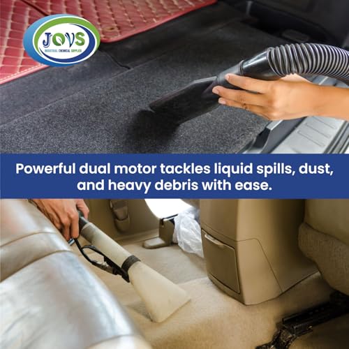 JOVS 3600W Commercial Vacuum Cleaner - 60L Plastic Tank, Wet/Dry 7 JOVS 3600W Commercial Vacuum Cleaner - 60L Plastic Tank, Wet/Dry - Image 7