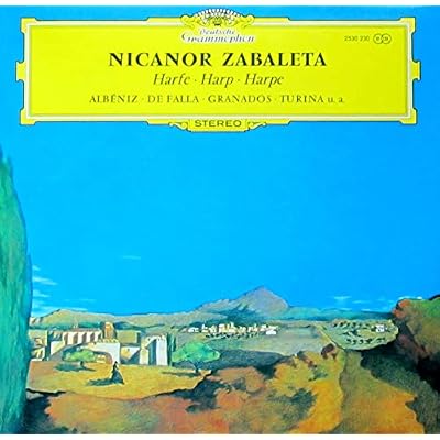 (LP printed in Germany) Serenata andaluza (1899) per arpa Suite espanola n.1 op 47 (1886) n.1 Granada