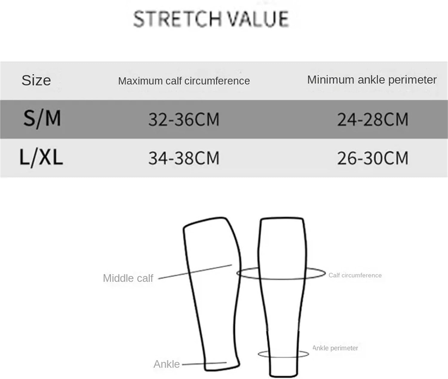 1 Pair Leg Cover Compression Sleeves Breathable Elasticity Calf Compression Sleeve Sweat Absorption for Shin Splint Relief, Recovery, Running