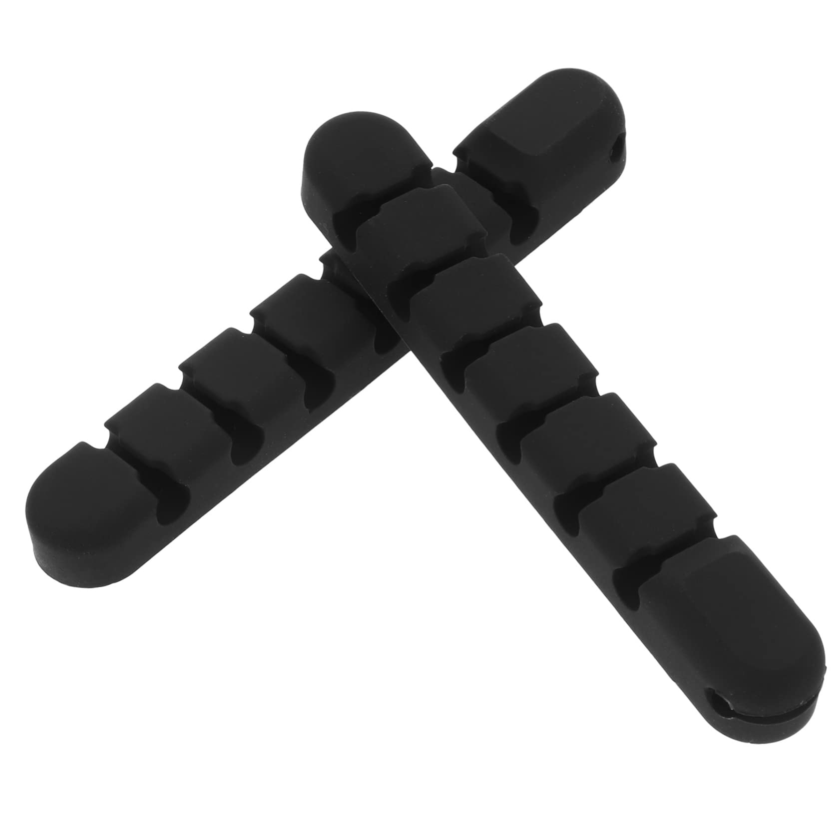 SOLUSTRE 10 Stk Veranstalter Kabelclips Für Stecker Kabelhakenhalterung Klemmen Für Elektrische Kabel Kabelhalter Schreibtisch Drahthalter Für Kabel Einfach Büro Kieselgel Datenleitung