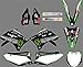 Zhbqcmou PJDST-2 Personalizzato 3M Motorcycle Decalcomanie Adesivi Grafica Grafica Decalcomania Compatibile con Kawasaki KXF 450 2009 2010 2011 hnzhb (Color : Ordinary)