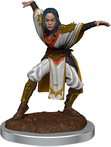 Miniatura 4 de WizKids Pathfinder Deep Cuts: Half-Elf Monje Hembra Pathfinder Miniaturas