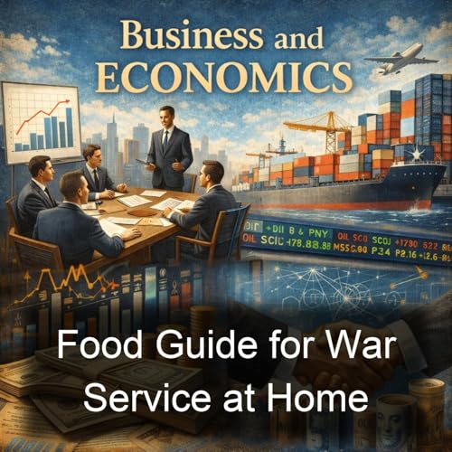 Food Guide for War Service at Home Podcast Por Katherine Blunt Florence Powdermaker Frances Swain arte de portada
