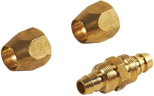 Metabo HPT Kit de reparación de empalmes de manguera de aire de polietileno, 38", latón (115314M)