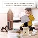GD HUA 3 PCS Puppenhaus Badezimmer Zubehör, Miniatur Puppenhaus Zubehör, Miniatur Toilettenpapier, Miniatur Toilettenhäuschen, Wichtel Toilette, Puppenhaus Badezimmer Deko
