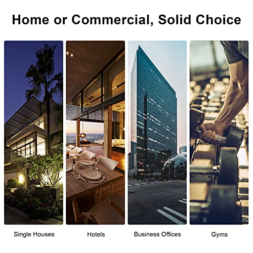 Stationary Bikes for Home Exercise Bikes, 350lbs Max Weight, SUNMYTH 35Lbs Flywheel Spin Bikes for Home Indoor Gym Bike with Adjustable Resistance and Pad Holder (Commercial-grade)