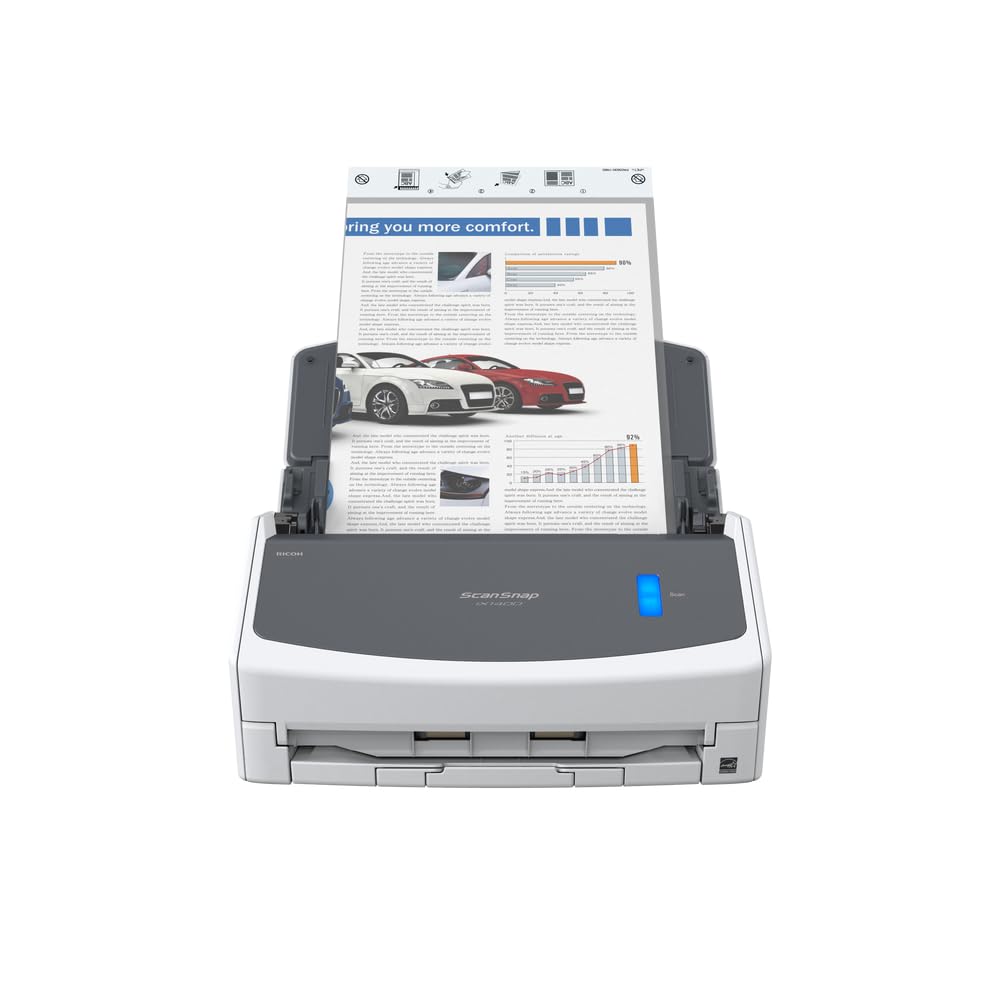 Ricoh Scansnap Ix1400 Scanner Adf 600 X 600 Dpi A4 Bianco (scansnap Ix1400)