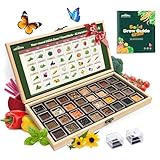 Lush&Dew Year-Round USDA Zone 7 Seed Bank, Gift for Mom Dad, 32 Varieties Non-GMO Heirloom Seeds of Vegetables, Flowers, Gardening Gifts for Women Men, Survival Kit for Raised Garden Bed, Greenhouse