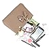 Fantastic Zone Women Handbags Fashion Handbags for Women PU Leather Shoulder Bags Messenger Tote Bags Khaki