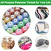 Amazon.com: Simthread All Purpose Sewing Thread, 80 Spools Assorted ...