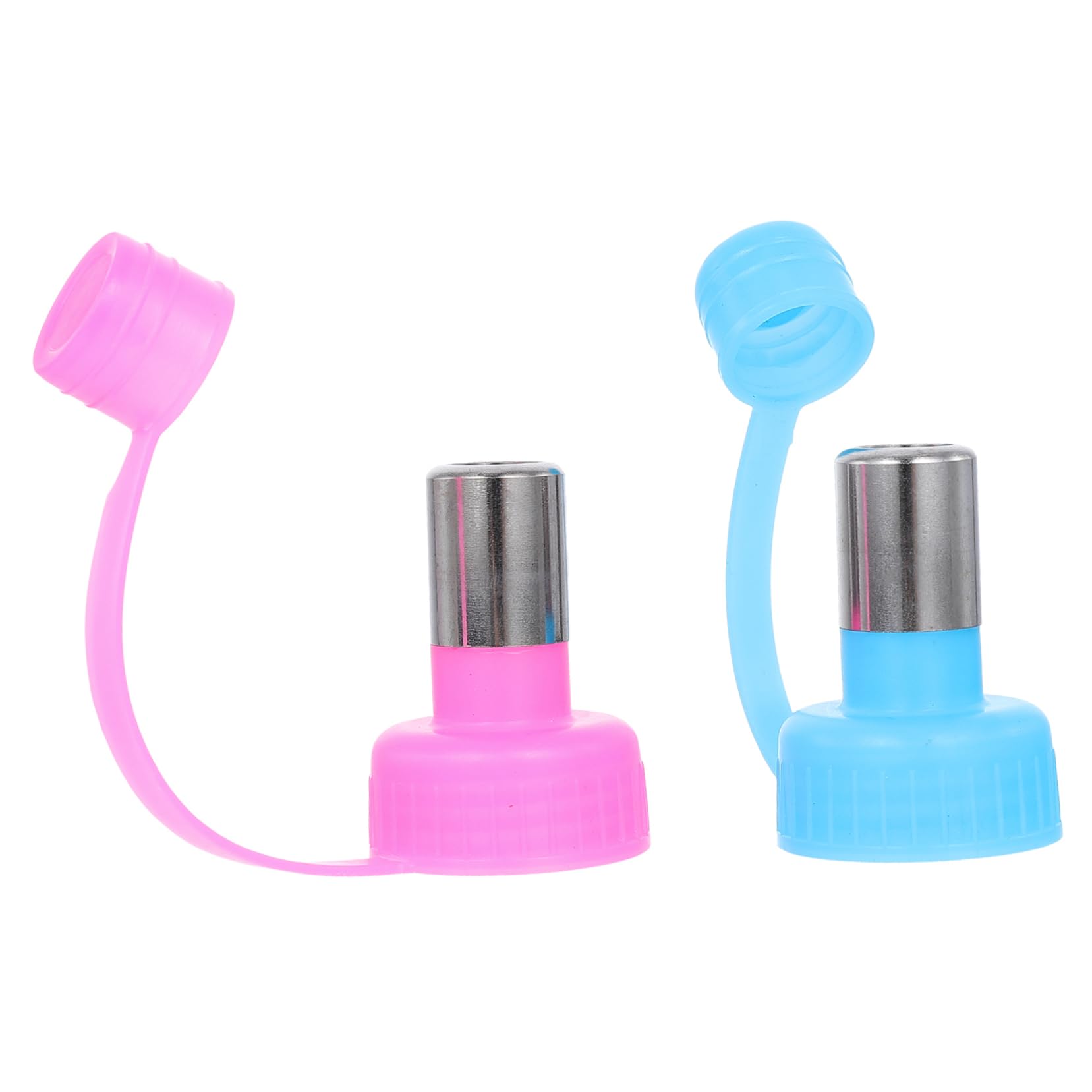 HEMOTON 2Pcs Portable Dog Water Bottle Leak Pet Kettle for Cats Rabbits Animals Travel Friendly Design with Hanging Hook for Outdoor Activities