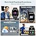 Smart Watch for Men Fitness Tracker: Make/Answer Call Military Smart Watches for Men Digital Mens Watches Running Waterproof Smartwatch Android Phones iPhone Samsung Compatible Heart Rate Monitor