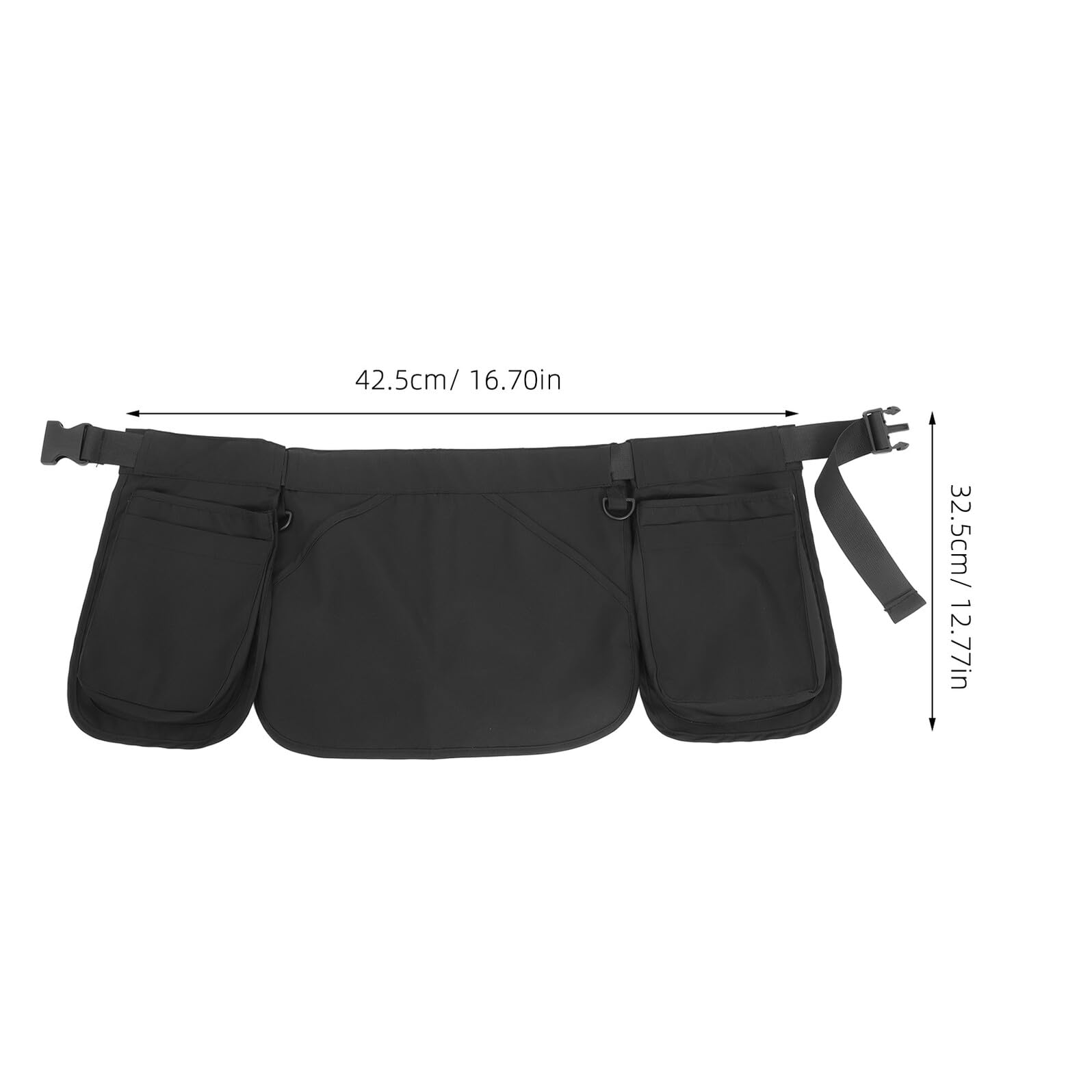 Verstellbarer Wasserdichter Outdoor gürteltasche mit Mehreren Taschen Großer Stauraum für Gartenarbeit Wandern Laufen und Vielseitige Nutzung Komfortabler Anpassbarer Hüftgurt