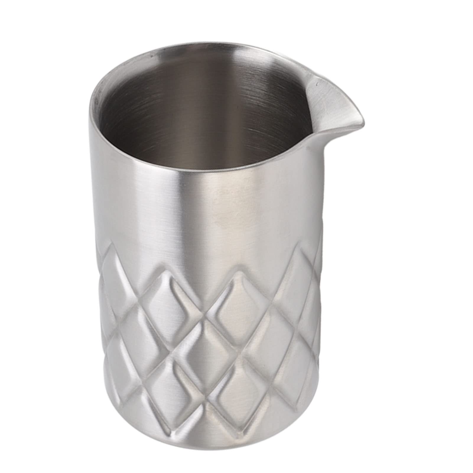 Bicchiere per Cocktail, Bicchiere per Cocktail in Acciaio Inossidabile Agitatore per Cocktail Barista a Doppia Parete Strumenti Fai-da-te Miscelatore per Vino Bicchiere per Bevande Spesse per Bar da C