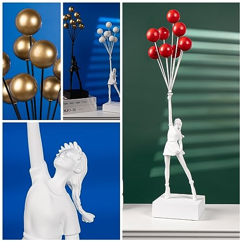 Estatua Decorativa Globo de Niña 57 cm Resina miniatura 4