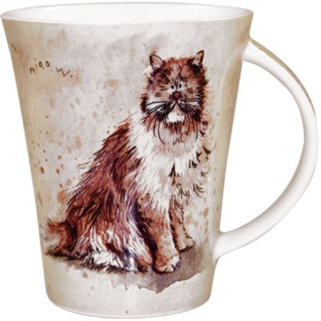 Alex Clark Watercolour Ginger Cat tazza, fine Bone...