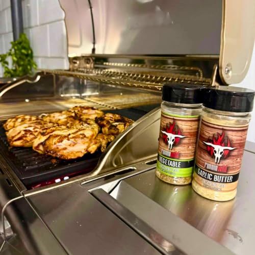 Image of Premium Garlic Butter Seasoning for Steak, Chicken, Seafood, Pasta & Garlic Bread | Rich Buttery Garlic Flavor Boost that Transforms Any Meal | No MSG added, No Artificial Flavors | Runnin' Wild Foods, 5.4 oz