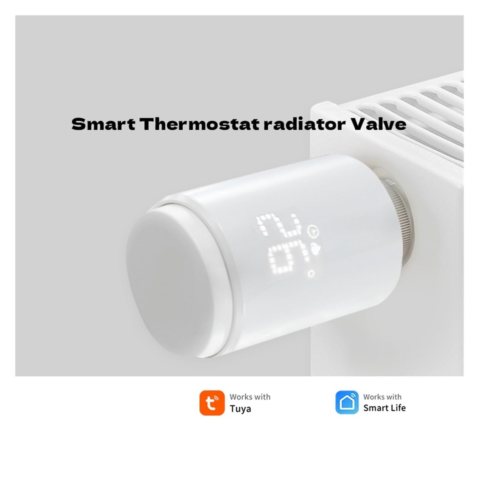 Inteligentny Dom Zigbee 3.0 Zawór Termostatyczny Termostat Grzejnikowy Regulator Temperatury Głos Informacja O ZgodnośCi(ME172 3PCS)