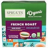 Sprouts Organic French Roast Eco Coffee Pods - 10.44 oz (32 Pods)
