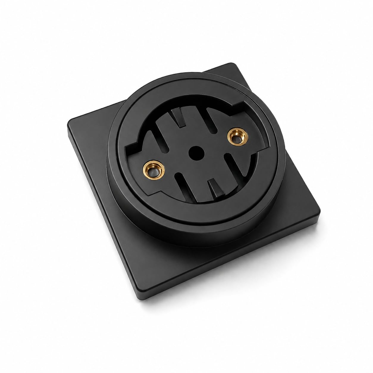 Supporto GPS piatto per manubrio integrato e telaio compatibile con Garmin/supporto per navigatore da bicicletta/supporto per navigatore adesivo GPS bicicletta nylon PA12 + CF