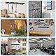 2 Stück Besenhalterung Wand, 10 Halter + 8 Haken Schwerlast Gerätehalter Selbstklebend, Gartengerätehalter aus Edelstahl, Besen Mop Halter Wandhalterung für Küche, Badezimmer, Garage, Garten, Schwarz