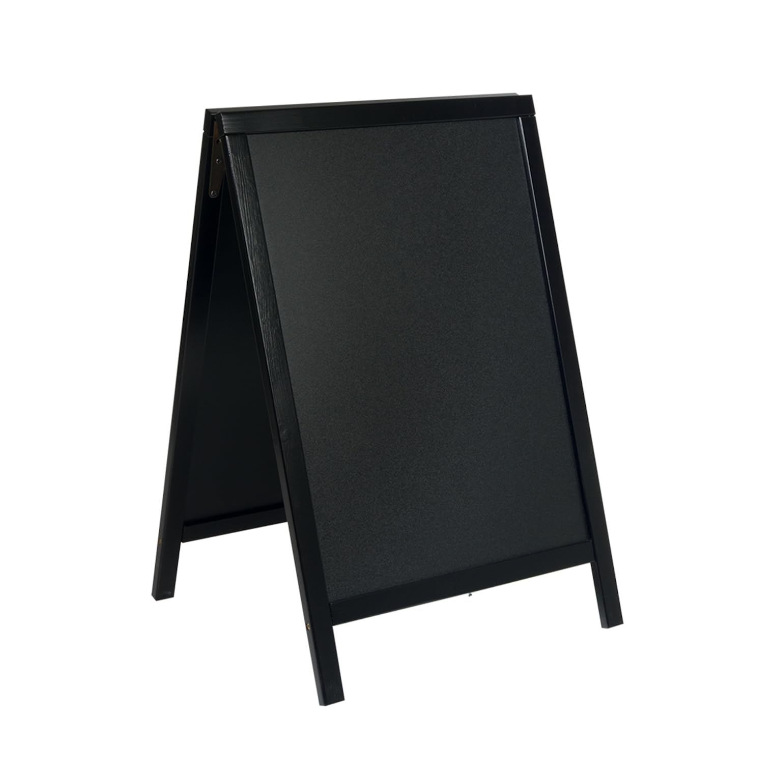 SECURIT Pizarra Caballete Madera Pino Woody 55x85 cm Negro