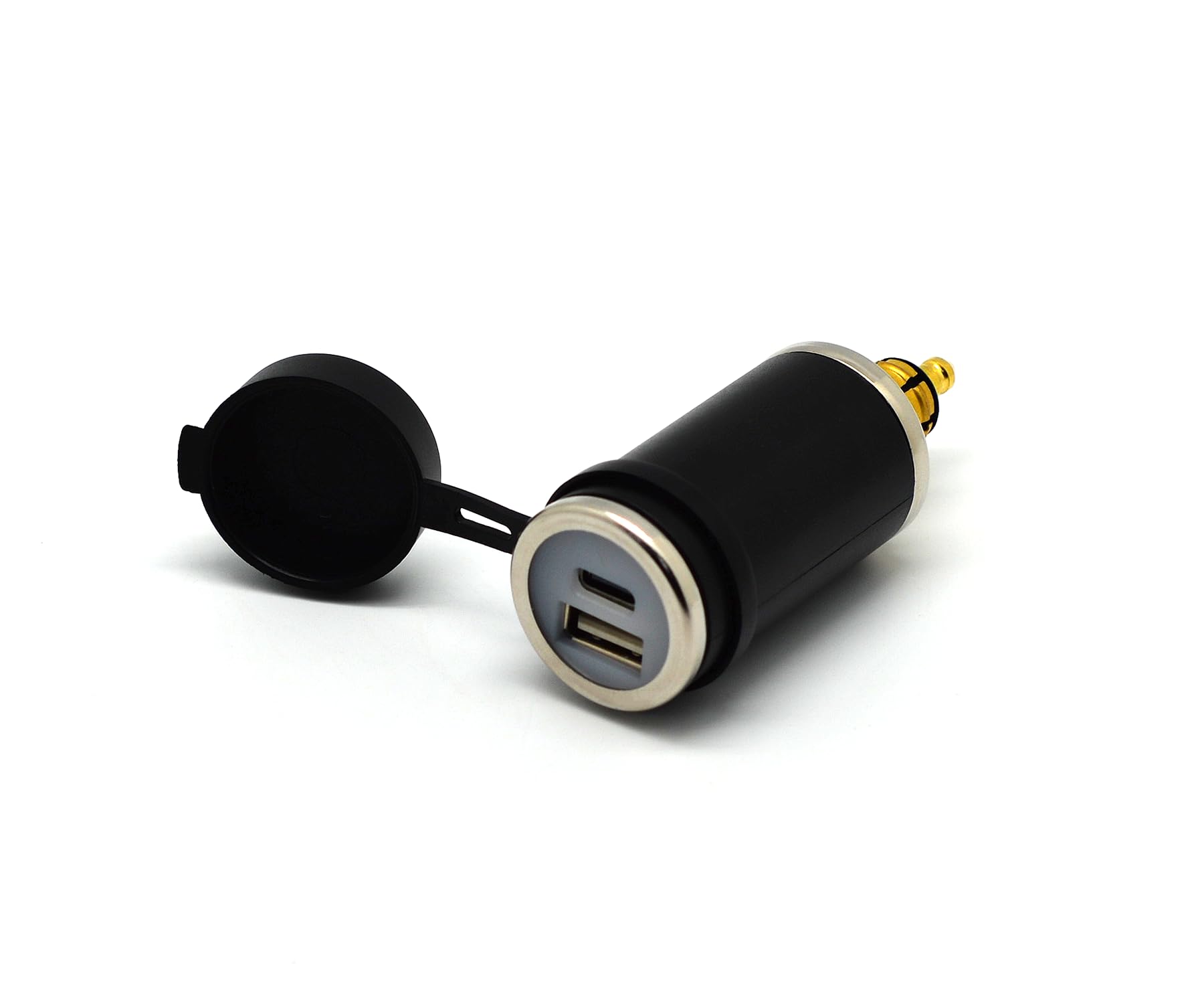 Adaptador De Enchufe DIN A USB Para Moto - 45W USB-C PD + 18W USB-A QC3.0, Impermeable, Para BMW, Triumph, Ducati