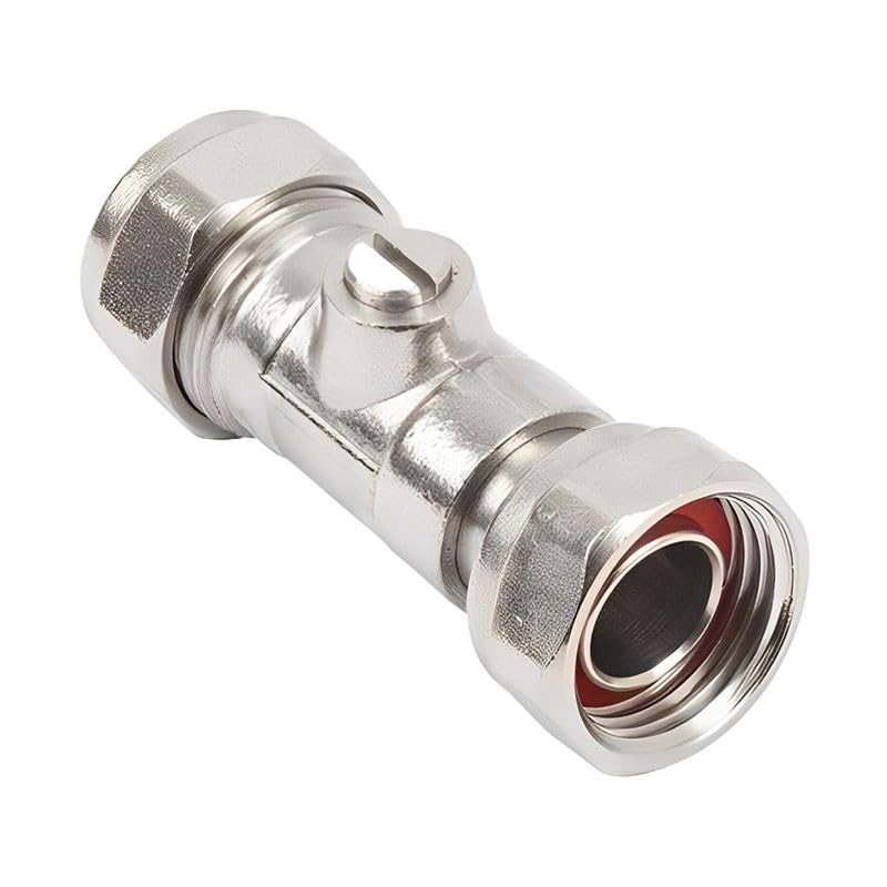 22mm Chrome Service Valve (Known as 22mm isolating Valve/Isolation Valve / 22mm isolating Valve with Screwdriver Slot/isolating Valve 22mm / isolating Valve Also Available in 15mm)