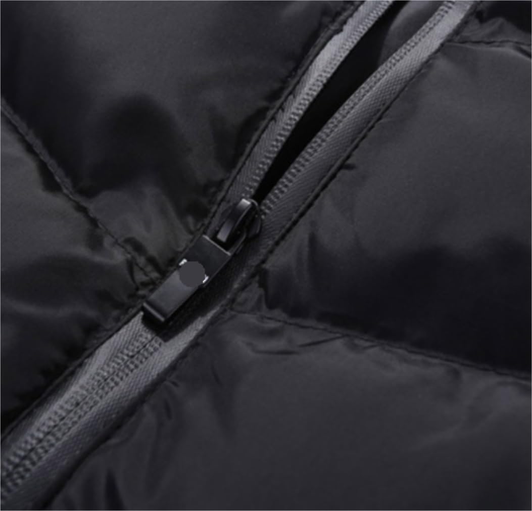 Ciepła Kamizelka Outdoorowa Męska Kamizelka Z Grubej Bawełny, Ciepła, Jesienno-zimowa, Zapinana Na Zamek, Bez Rękawów Bodywarmer