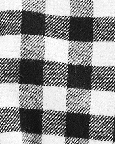 Conjunto Social Xadrez Suspensório Preto Carters Cor:Preto;Tamanho:18 Meses