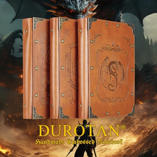 DUROTAN DND Notebook Journal Refillable Binder A5 400 Pages for Dungeons and Dragons Accessories D&D Gifts,Writing Notebook Gift for Men&Women by DUROTAN - Image 6