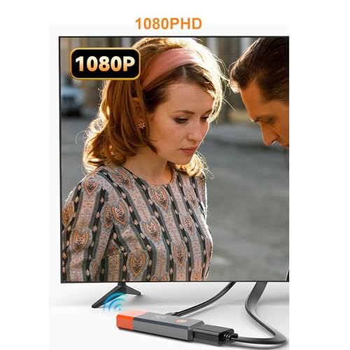 Goshyda Draadloze HDMI-zender en -ontvanger 164FT/50M, 4K-decodering 1080P 60Hz Ultra HD-uitvoer, 2.4G 5.8G Draadloze Extenderkit voor Projector PC TV Box, Plug and Play - Afbeelding 6