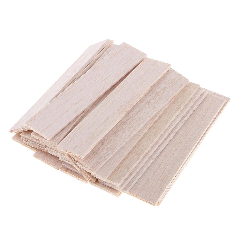 100 Bâtonnets de Bois Brut