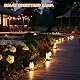 3er LED Solar Grablicht, 6cm X 14 Cm Grableuchte Gedenkkerze, Wasserdichtes Outdoor Friedhofskerze Solarbetrieben Mit Lichtsensor, LED Grabkerzen Mit Erdspieß, Für Friedhofsritual Opfergebet (weiß)