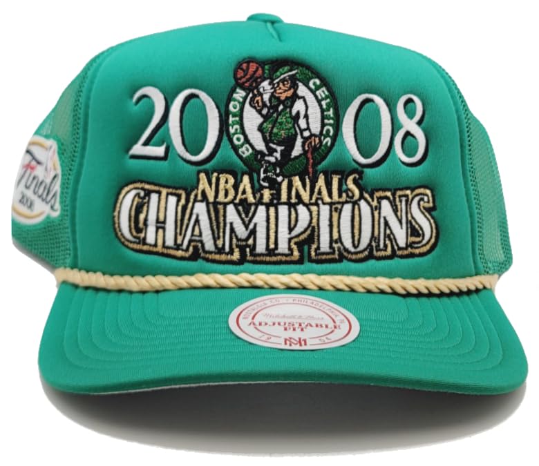 Casquette Celtics NBA 2008 Mitchell and Ness Snapback Vert