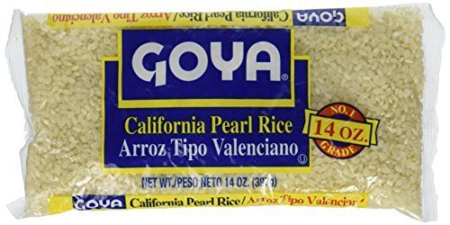 Goya California Pearl Valencia Arroz 14oz (paquete de 1)