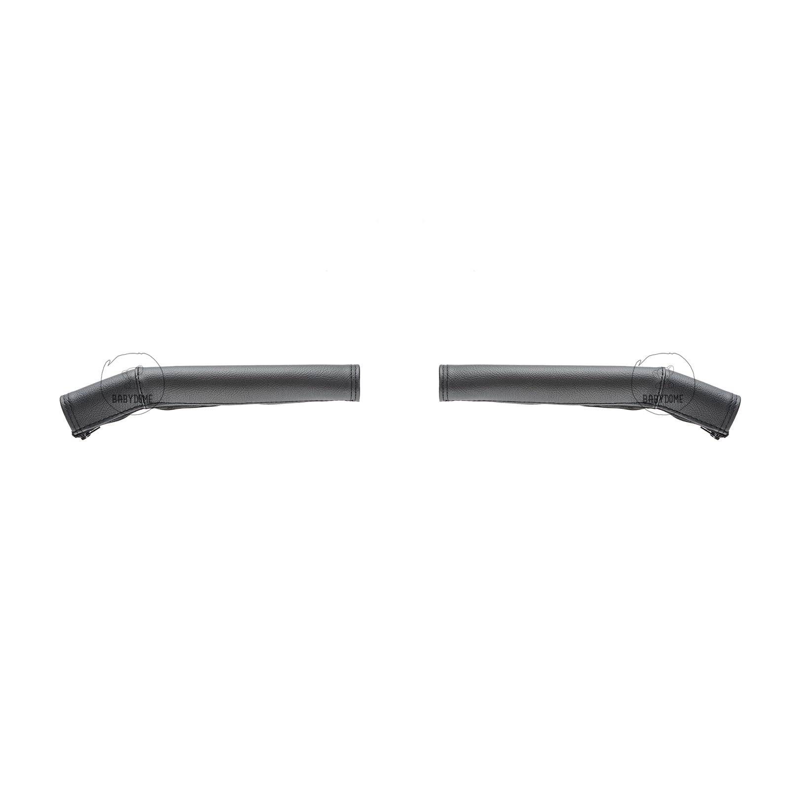 Pack Coprimanubrio compatibili con Bugaboo Cameleon 3 e 3 Plus. Fatto a Mano in Spagna in Similpelle Premium. Resistenza al Sole, alle Macchie, all'Usura e allo sbiadimento. Colore Nero.