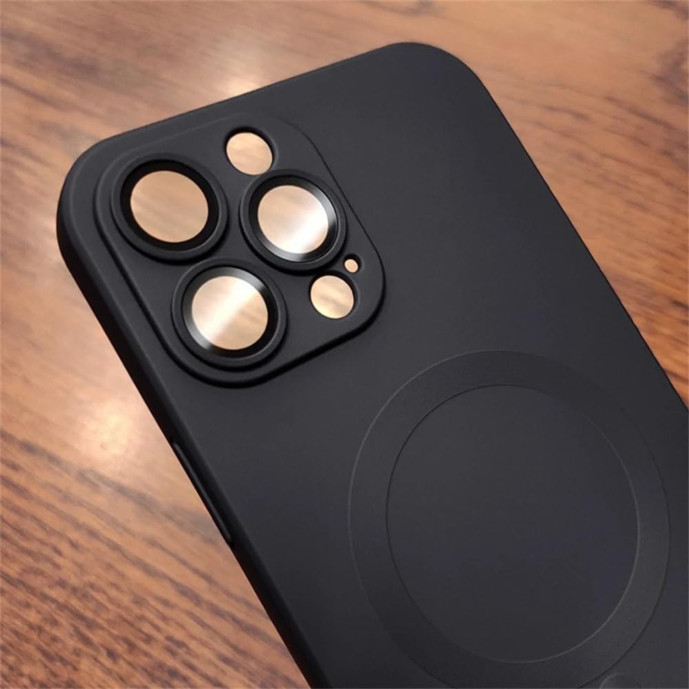 Case IPhone 13 Pro MagSafe Carga Inalámbrica Negro