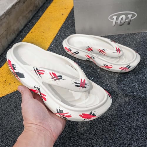 Couples' quick drying flip flops are comfortable and lightweight walking slippers3