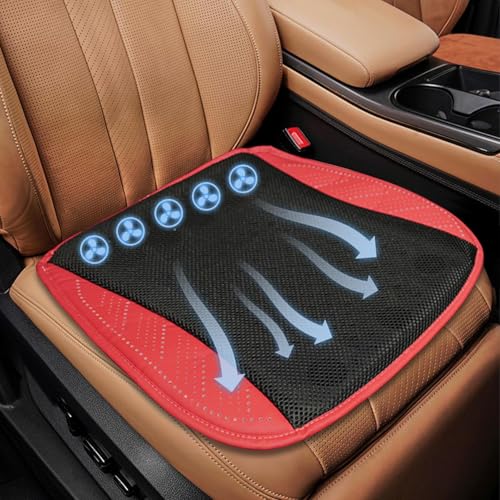 Coussin rafraîchissant pour siège auto ventilé 5 ventilateurs